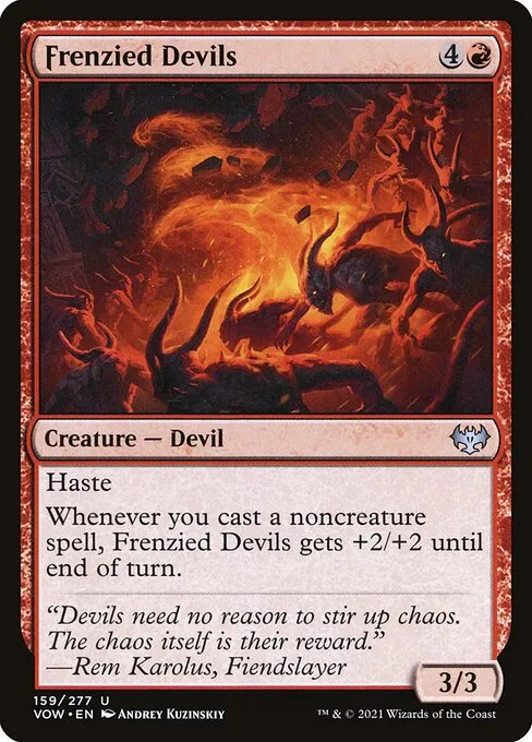 Frenzied Devils — Innistrad: Crimson Vow