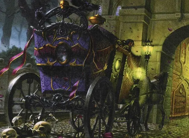 Art detail — Honeymoon Hearse