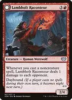 Lambholt Raconteur // Lambholt Ravager — Innistrad: Crimson Vow