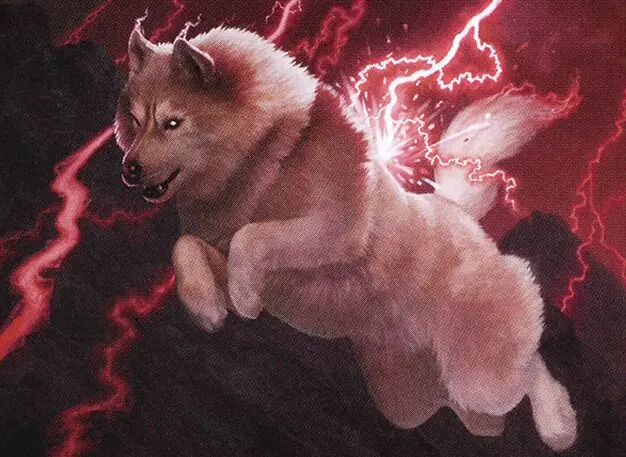 Art detail — Lightning Wolf