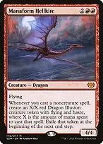 Manaform Hellkite — Innistrad: Crimson Vow