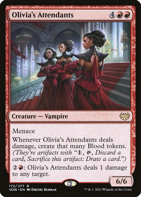 Olivia's Attendants — Innistrad: Crimson Vow