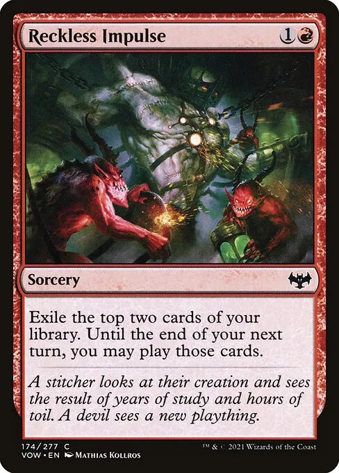 Reckless Impulse — Innistrad: Crimson Vow