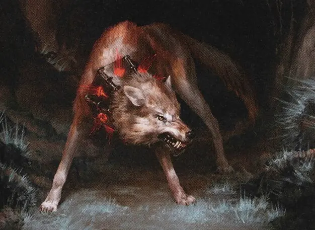 Art detail — Runebound Wolf
