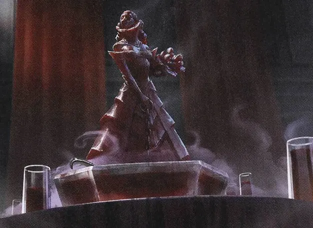 Art detail — Sanguine Statuette