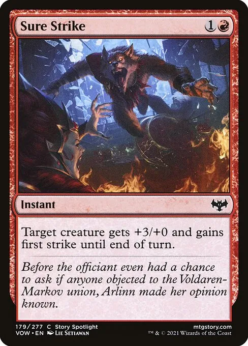 Sure Strike — Innistrad: Crimson Vow
