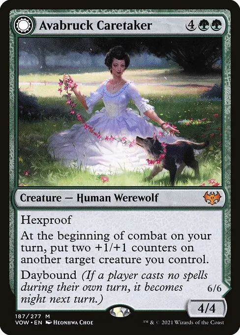 Avabruck Caretaker // Hollowhenge Huntmaster — Innistrad: Crimson Vow