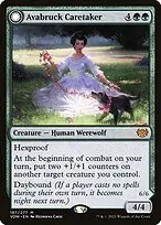 Avabruck Caretaker // Hollowhenge Huntmaster — Innistrad: Crimson Vow