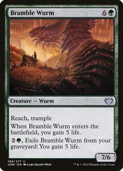 Bramble Wurm — Innistrad: Crimson Vow
