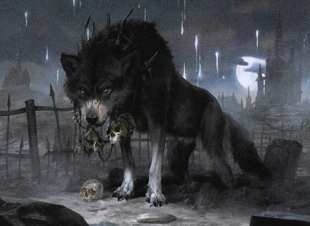 Art detail — Cemetery Prowler