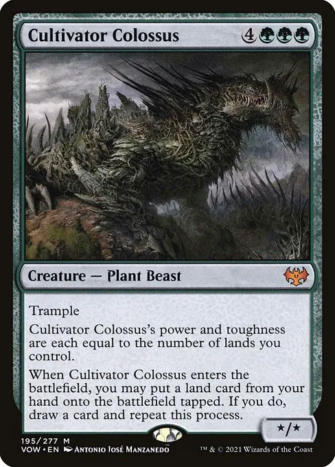 Cultivator Colossus — Innistrad: Crimson Vow