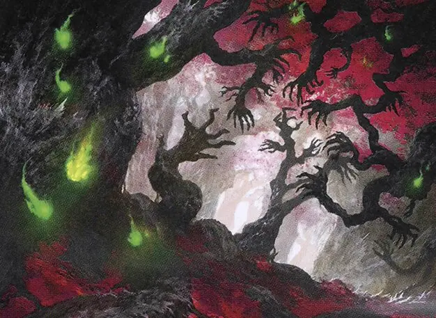 Art detail — Dormant Grove // Gnarled Grovestrider