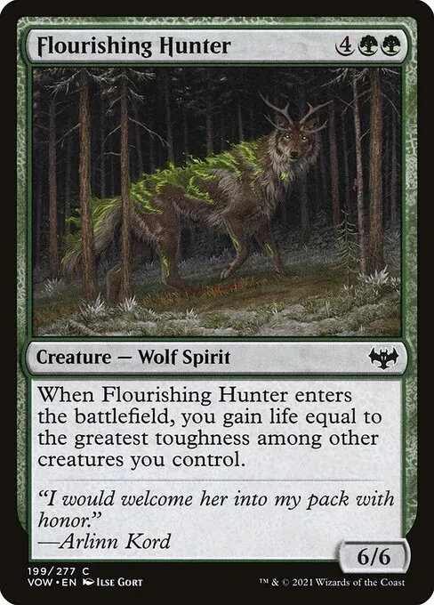 Flourishing Hunter — Innistrad: Crimson Vow
