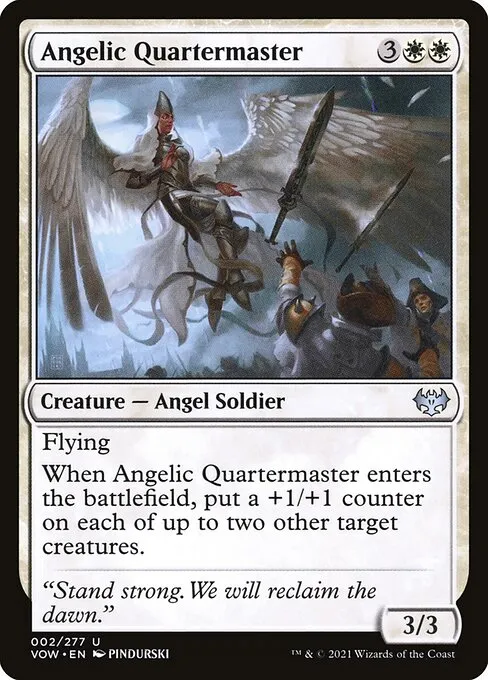 Angelic Quartermaster — Innistrad: Crimson Vow