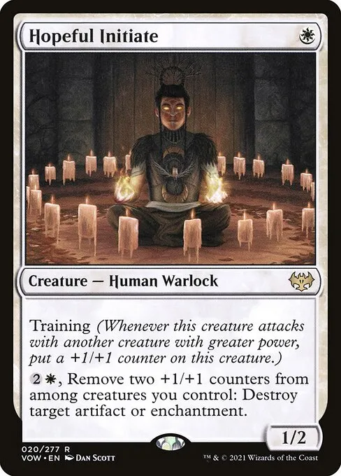 Hopeful Initiate — Innistrad: Crimson Vow