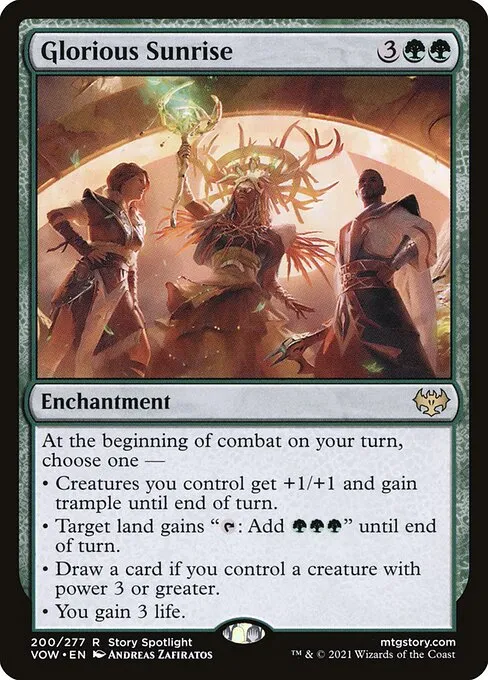 Glorious Sunrise — Innistrad: Crimson Vow