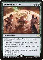 Glorious Sunrise — Innistrad: Crimson Vow
