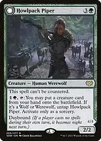 Howlpack Piper // Wildsong Howler — Innistrad: Crimson Vow
