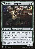 Infestation Expert // Infested Werewolf — Innistrad: Crimson Vow