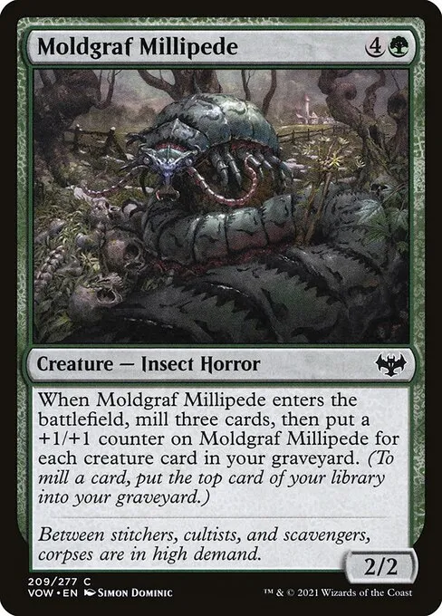Moldgraf Millipede — Innistrad: Crimson Vow