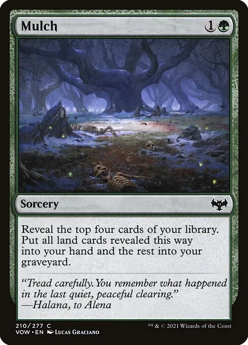 Mulch — Innistrad: Crimson Vow