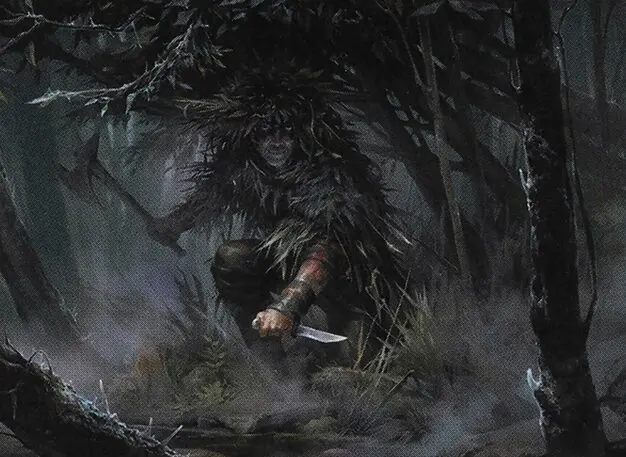Art detail — Oakshade Stalker // Moonlit Ambusher