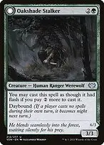 Oakshade Stalker // Moonlit Ambusher — Innistrad: Crimson Vow