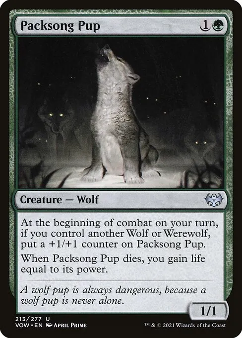 Packsong Pup — Innistrad: Crimson Vow