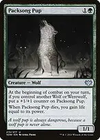 Packsong Pup — Innistrad: Crimson Vow