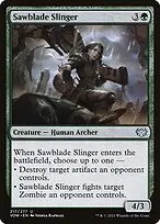 Sawblade Slinger — Innistrad: Crimson Vow