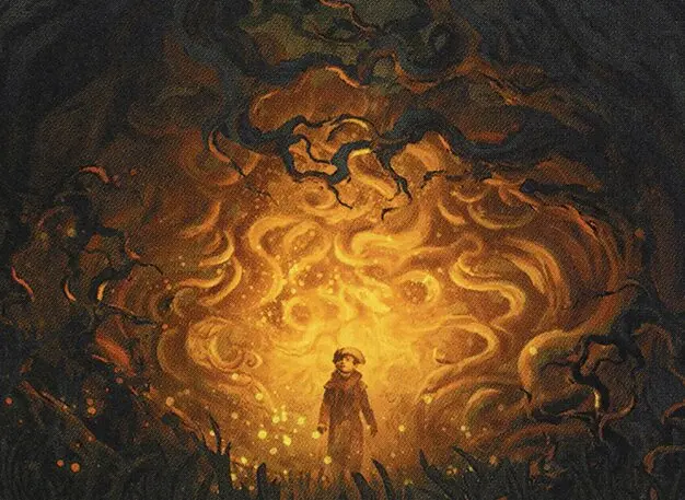 Art detail — Sheltering Boughs
