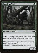 Snarling Wolf — Innistrad: Crimson Vow