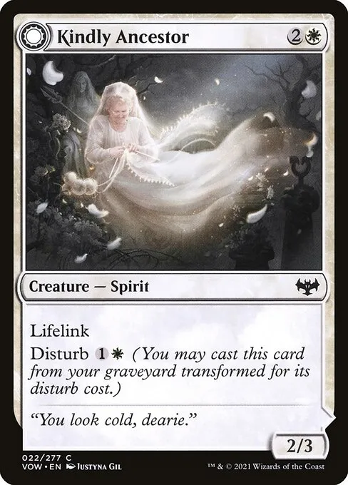 Kindly Ancestor // Ancestor's Embrace — Innistrad: Crimson Vow