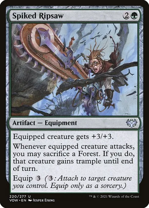 Spiked Ripsaw — Innistrad: Crimson Vow