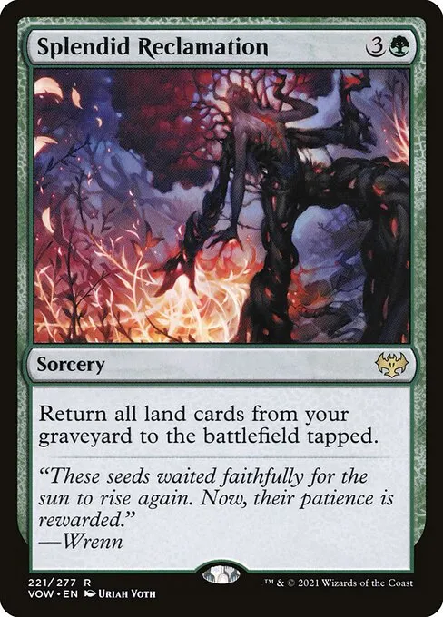 Splendid Reclamation — Innistrad: Crimson Vow