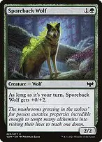 Sporeback Wolf — Innistrad: Crimson Vow