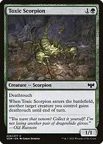 Toxic Scorpion — Innistrad: Crimson Vow