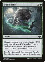 Wolf Strike — Innistrad: Crimson Vow