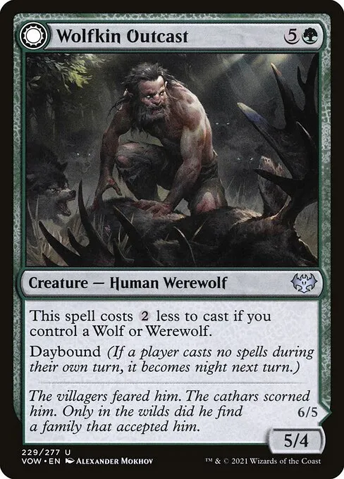 Wolfkin Outcast // Wedding Crasher — Innistrad: Crimson Vow