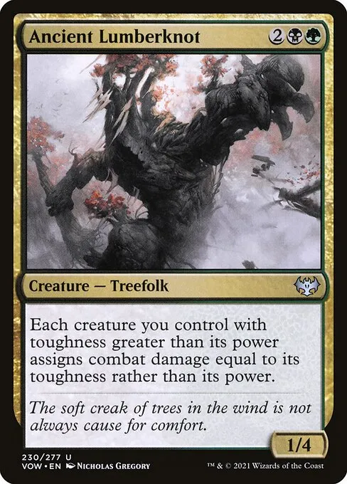 Ancient Lumberknot — Innistrad: Crimson Vow