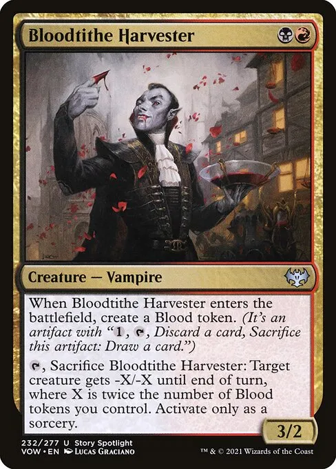 Bloodtithe Harvester — Innistrad: Crimson Vow