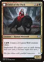 Child of the Pack // Savage Packmate — Innistrad: Crimson Vow