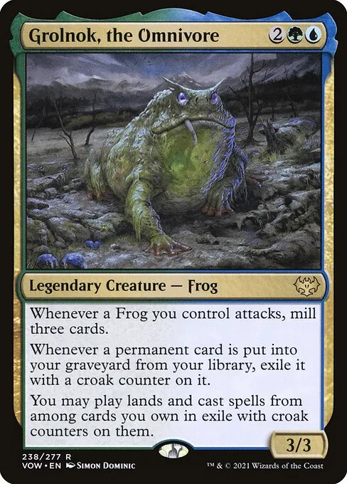 Grolnok, the Omnivore — Innistrad: Crimson Vow