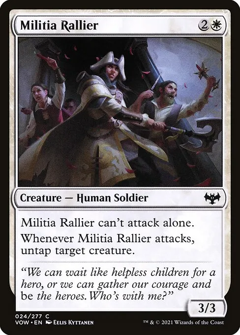 Militia Rallier — Innistrad: Crimson Vow