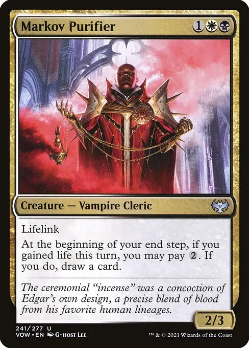 Markov Purifier — Innistrad: Crimson Vow