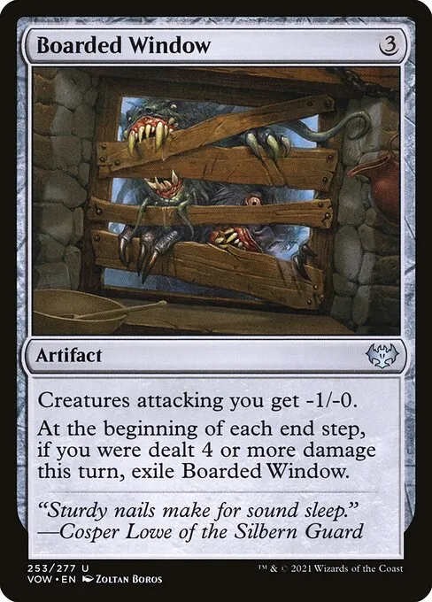 Boarded Window — Innistrad: Crimson Vow