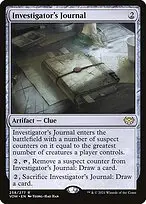 Investigator's Journal — Innistrad: Crimson Vow