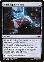Wedding Invitation — Innistrad: Crimson Vow