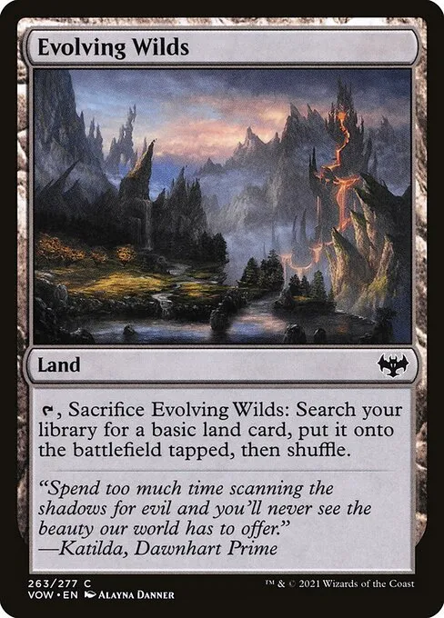 Evolving Wilds — Innistrad: Crimson Vow
