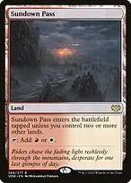Sundown Pass — Innistrad: Crimson Vow